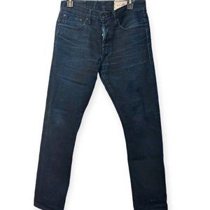 RGT Rogue Territory Womens Jeans Size 29 Dark Blue Skinny Button Fly